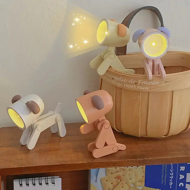 Cute Small Dog Night Light Table Lamp Decoration Zagiz