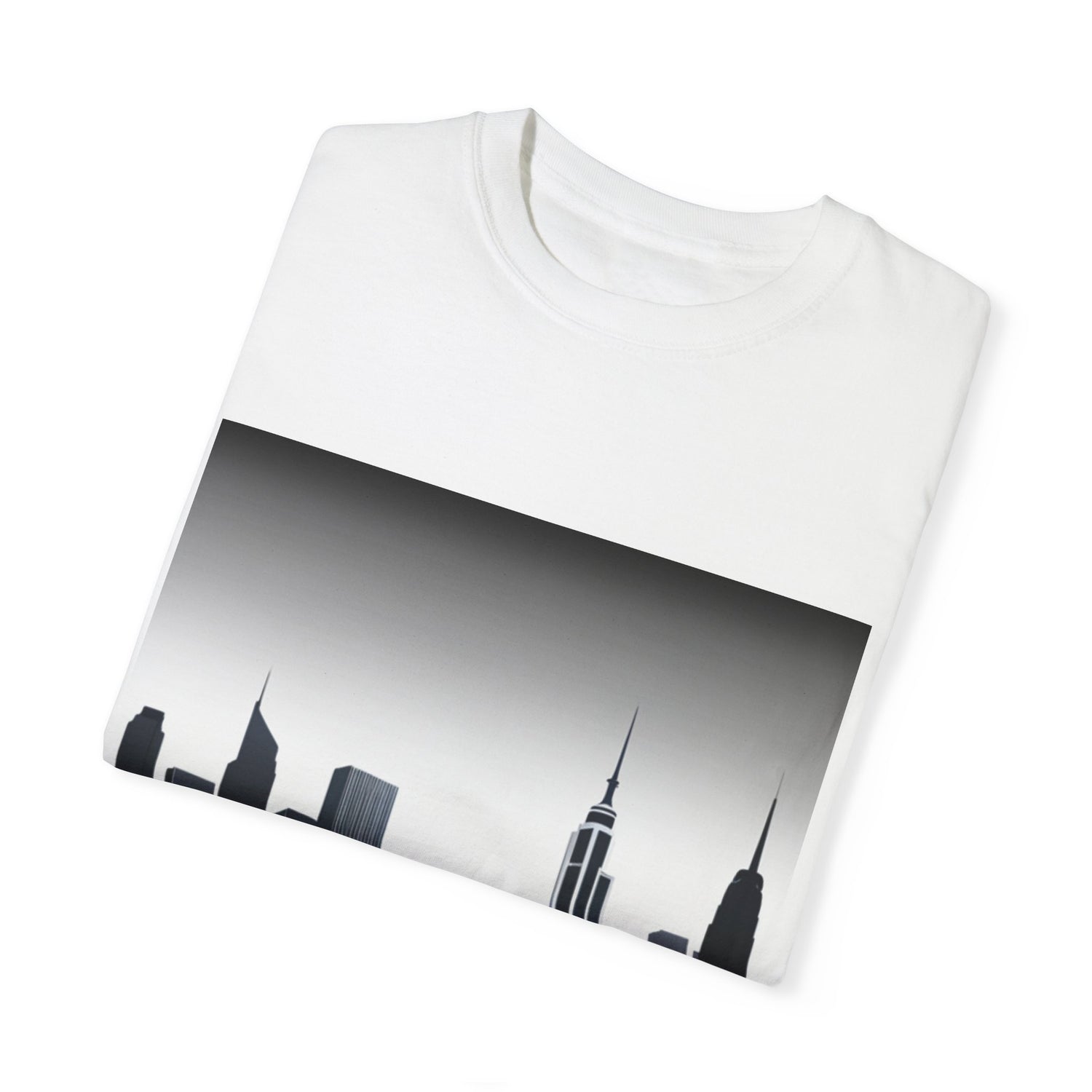 City Skylione Unisex Garment-Dyed T-shirt Printify