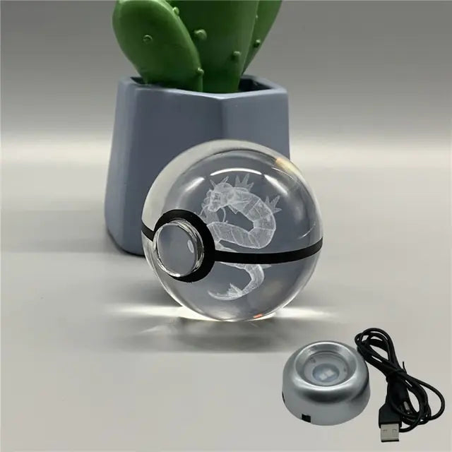 Pokémon Magic with Our 3D Laser Engraved Crystal Ball Zagiz