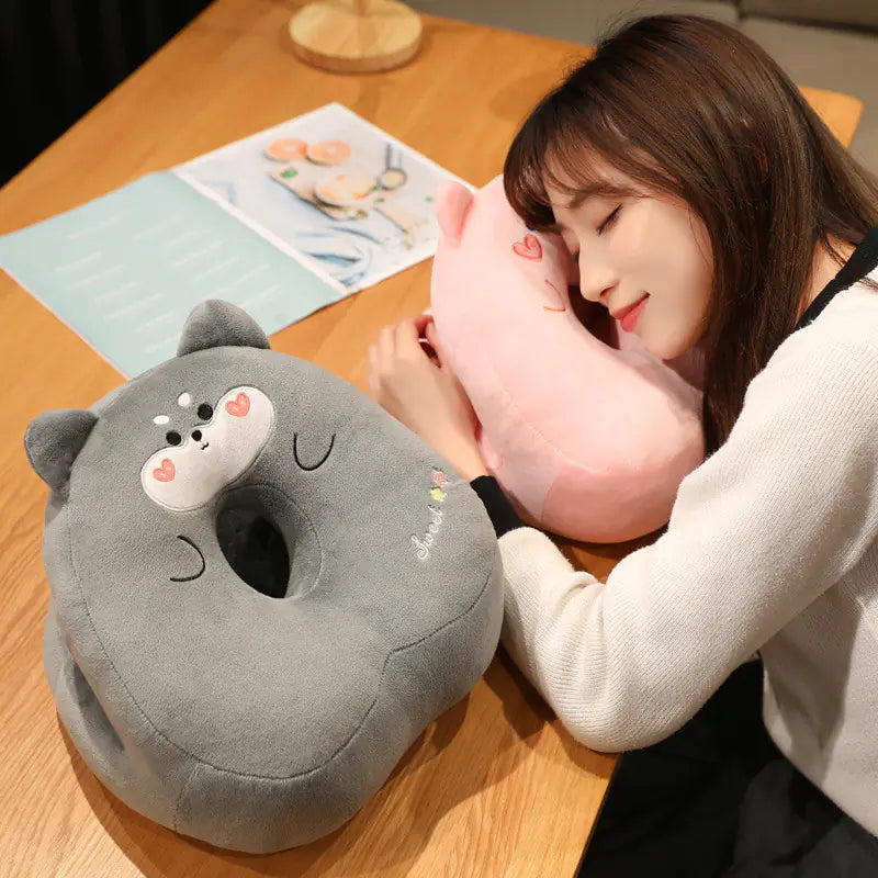 Cartoon Office Nap Pillow for Students and Adults Zagiz