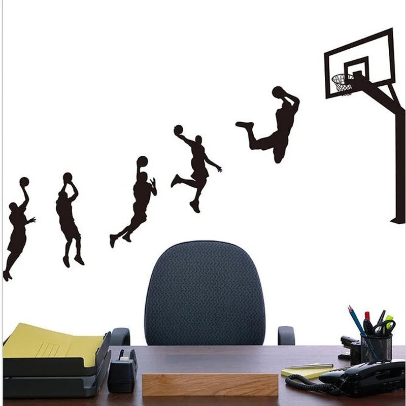 Basketball Player Handmade Wall Decals