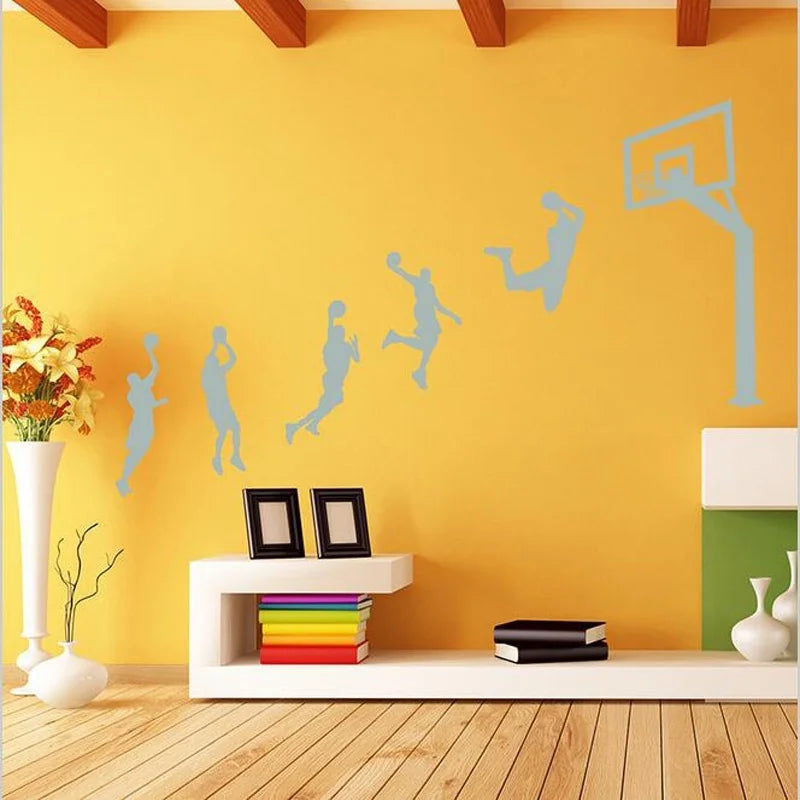 Basketball Player Handmade Wall Decals