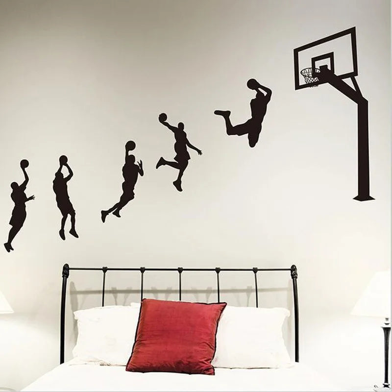 Basketball Player Handmade Wall Decals