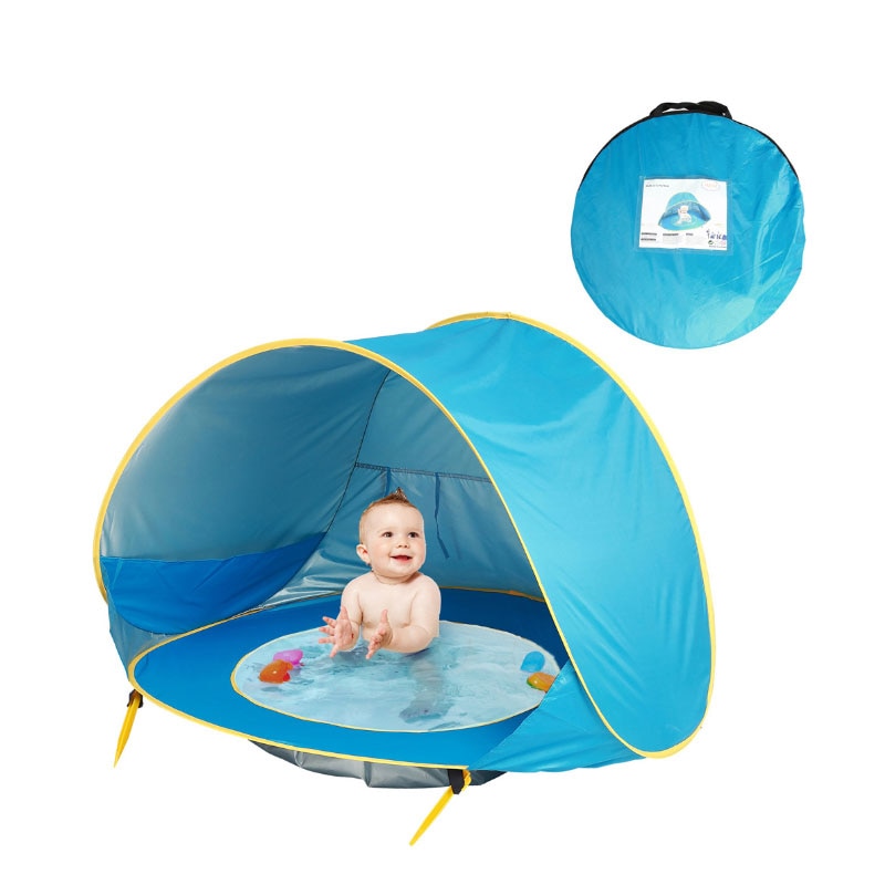 Baby Beach Tent Waterproof Pop Up with Pool Zagiz