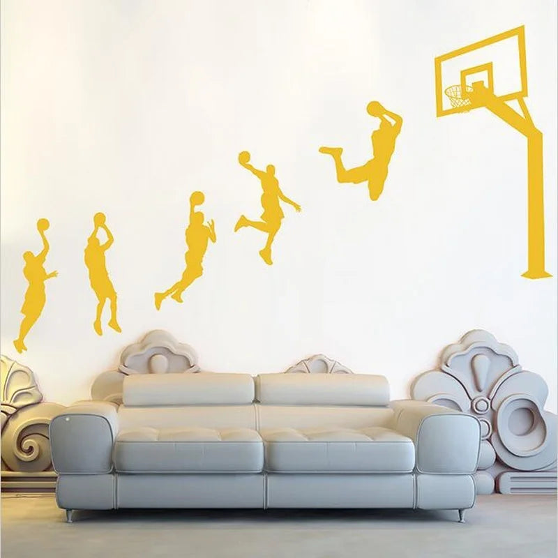 Basketball Player Handmade Wall Decals