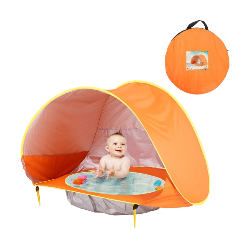 Baby Beach Tent Waterproof Pop Up with Pool Zagiz