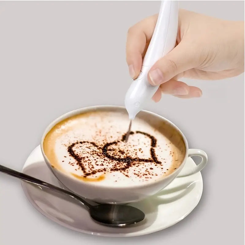 Electrical Latte Art Pen for Cake Decoration Tools Zagiz