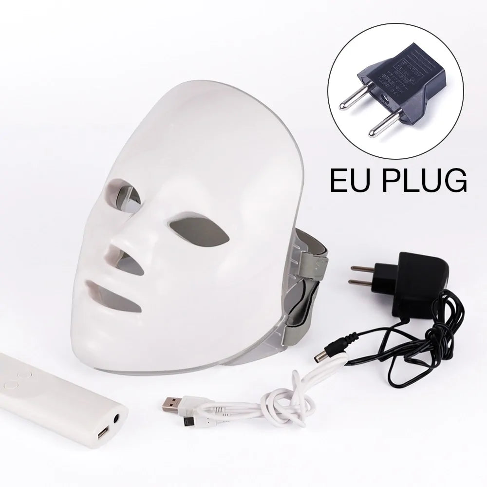 7 Colors LED Photon Therapy Facial Mask Zagiz