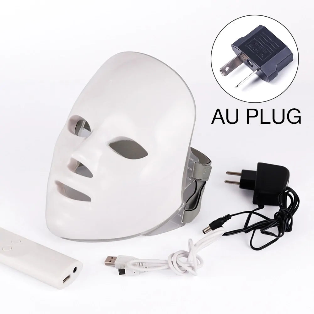 7 Colors LED Photon Therapy Facial Mask Zagiz