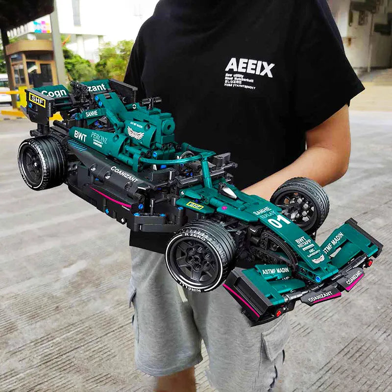High-tech Building Blocks F1 Formula 1 Remote Control Super Racing Car Zagiz
