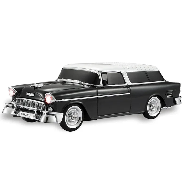 WS-1955 Retro Chevrolet Car Shaped Wireless Bluetooth Speakers Support TF USB FM AUX Playback with LED Light Type C Charging Zagiz