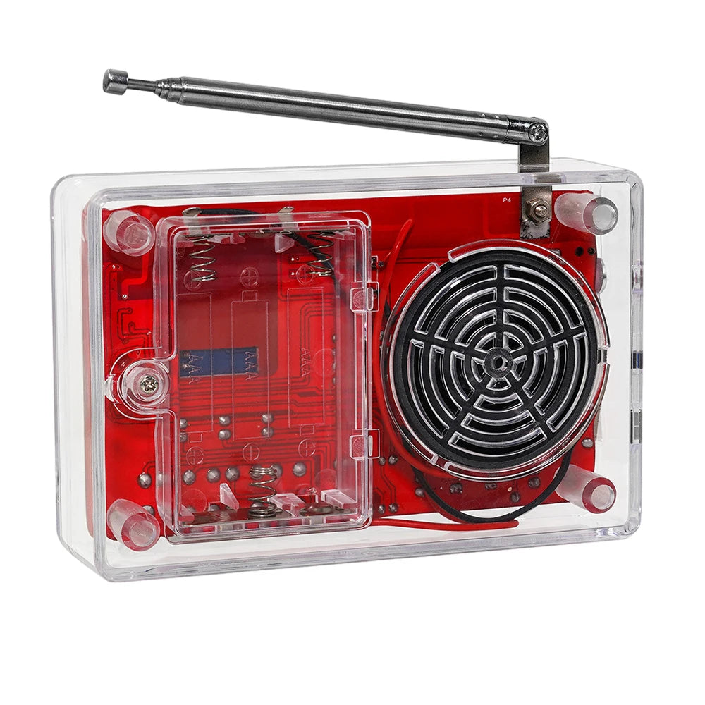 DIY FM Radio RDA5807 87-108MHZ FM Radio DIY Kit Welding Practice Parts DIY Soldering Project Practice Solder Zagiz