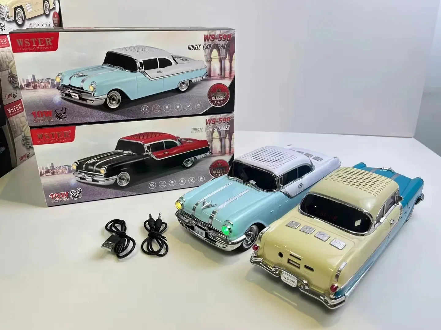 Classic Car Shaped Wireless Bluetooth Sound Box Zagiz