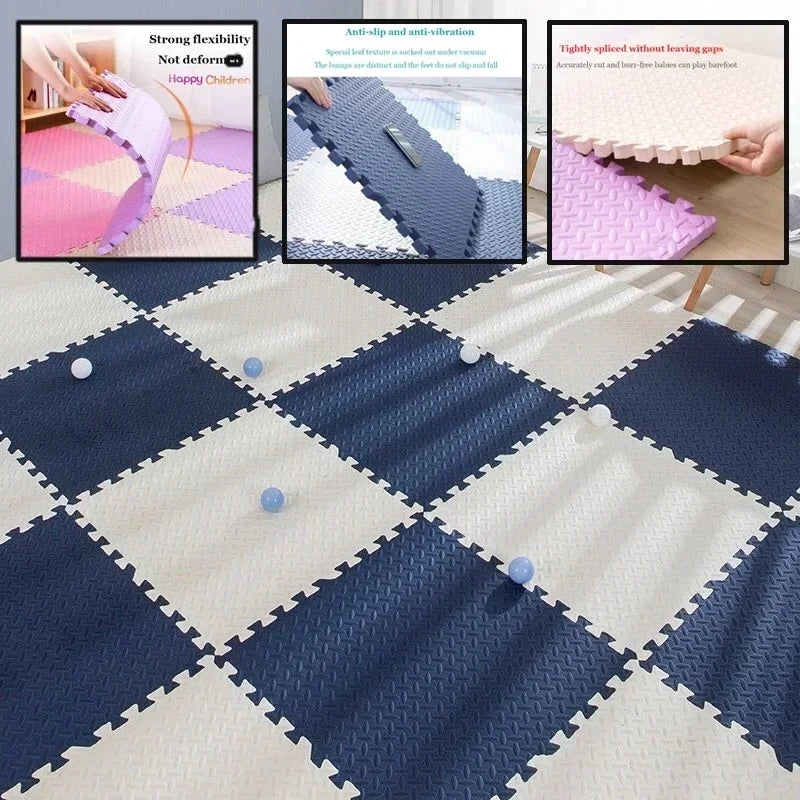 8-16pcs Baby Puzzle Floor Kids Play Mat Zagiz
