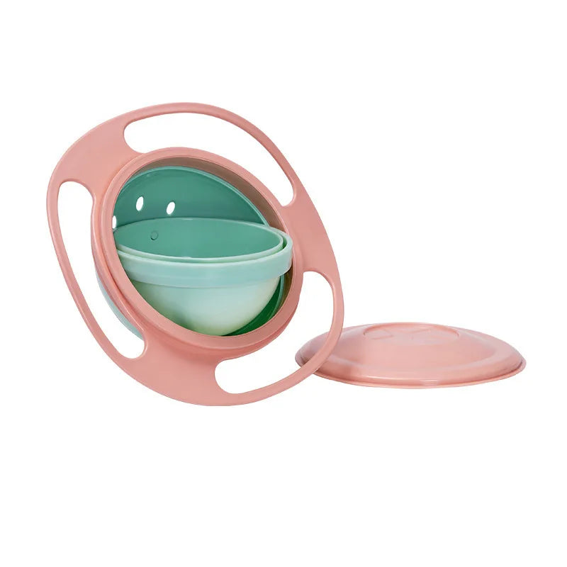 Gyro Bowl Children Rotary Balance Feeding Dish Zagiz