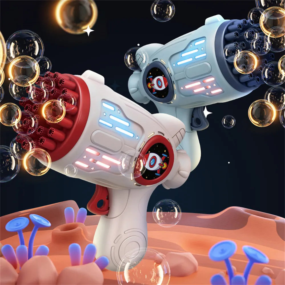 Bubble Gun Toys Automatic Soap Rocket Zagiz
