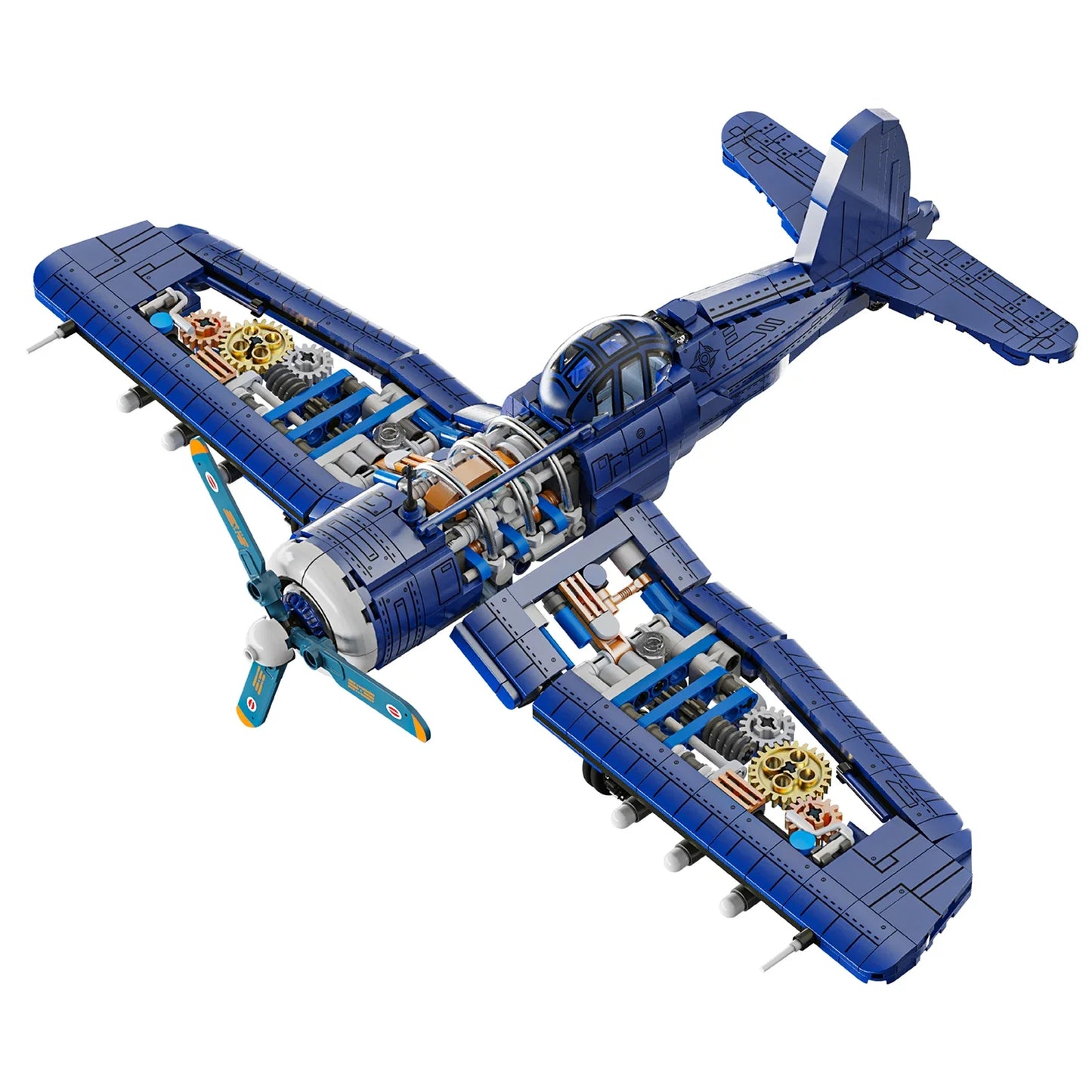 Airplane Model Building Block Set