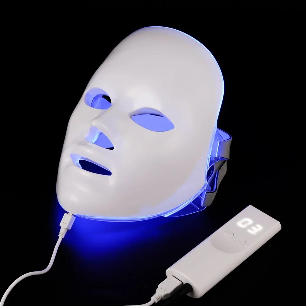 7 Colors LED Photon Therapy Facial Mask Zagiz