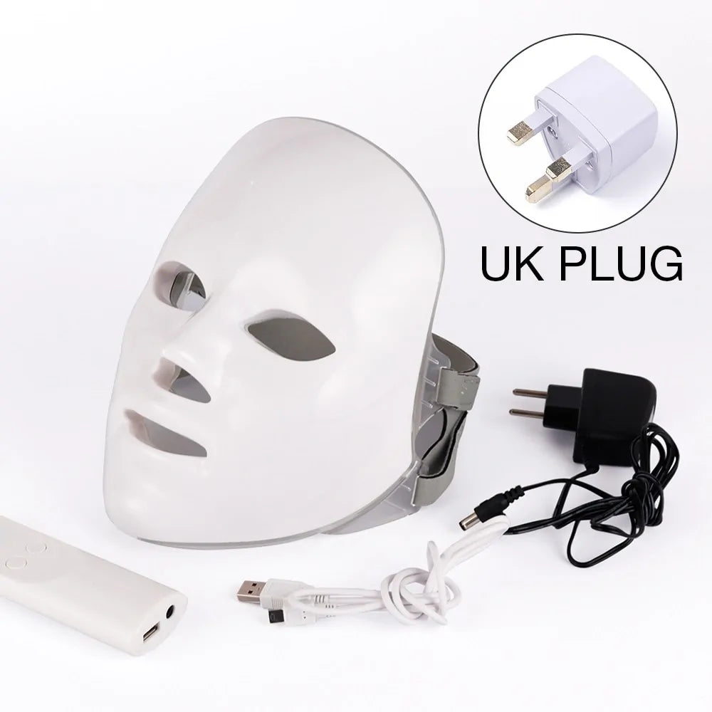 7 Colors LED Photon Therapy Facial Mask Zagiz