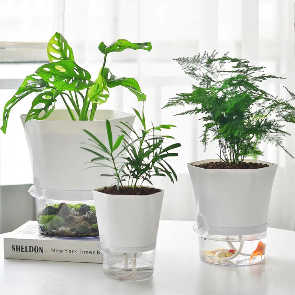 Automatic Water-Absorbing Flowerpot Zagiz