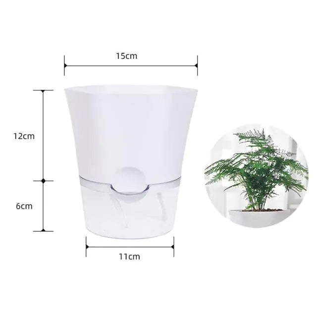 Automatic Water-Absorbing Flowerpot Zagiz
