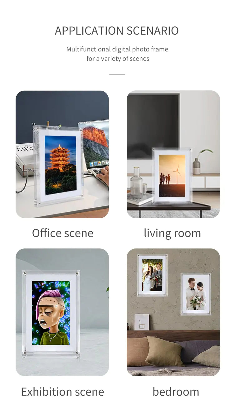 Acrylic Digital Photo Frame Zagiz