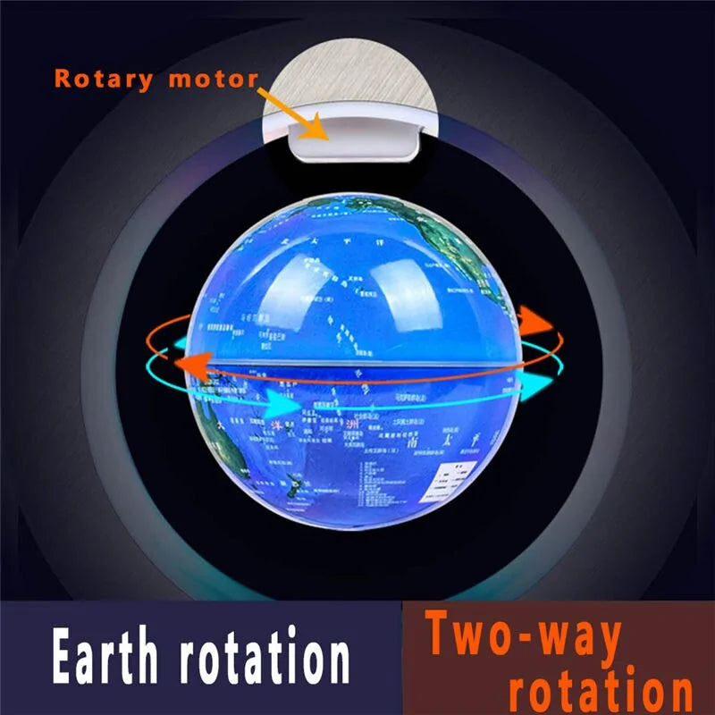 Magnetic Levitation Floating Globe Led Night Light Zagiz