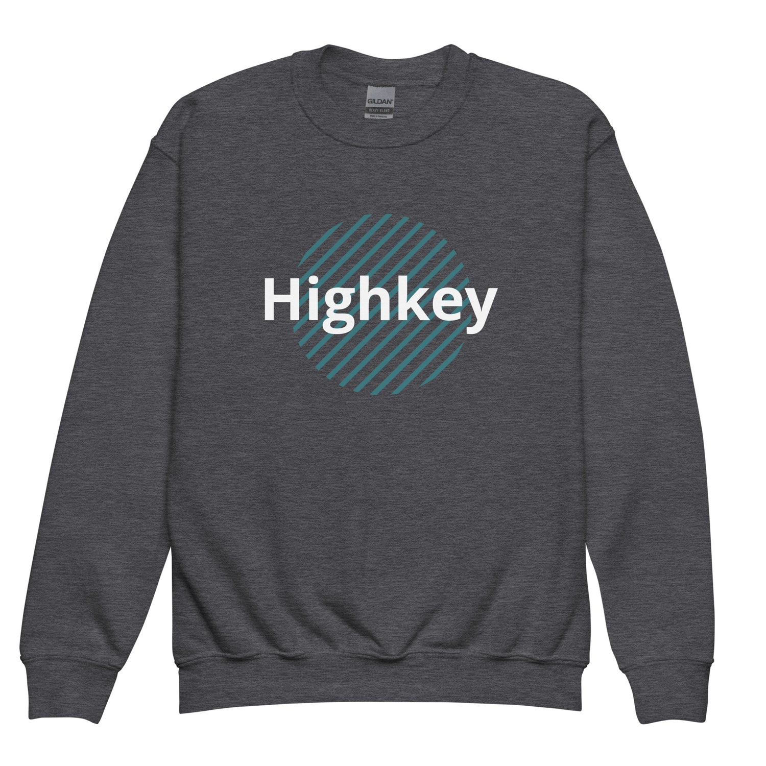 Youth crewneck sweatshirt - Highkey Zagiz