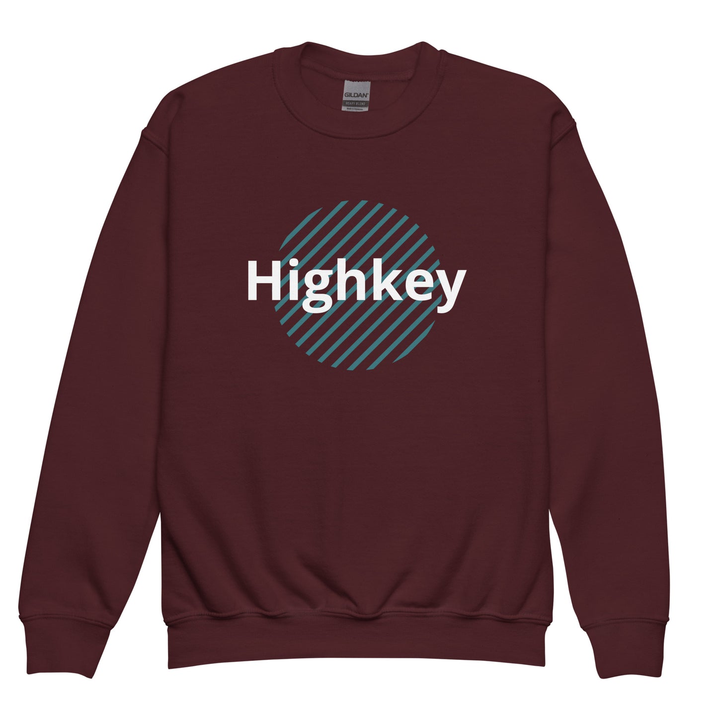 Youth crewneck sweatshirt - Highkey Zagiz
