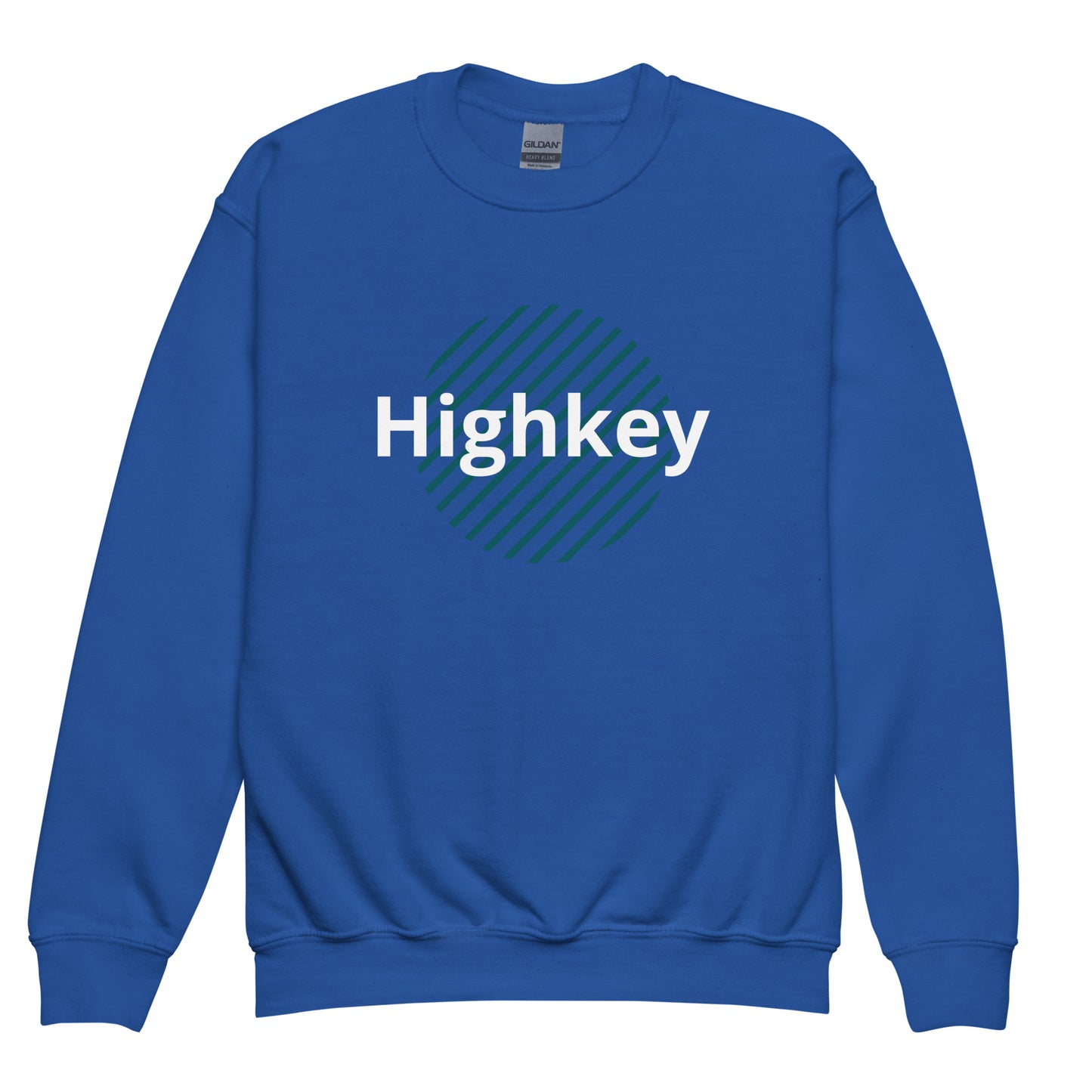 Youth crewneck sweatshirt - Highkey Zagiz