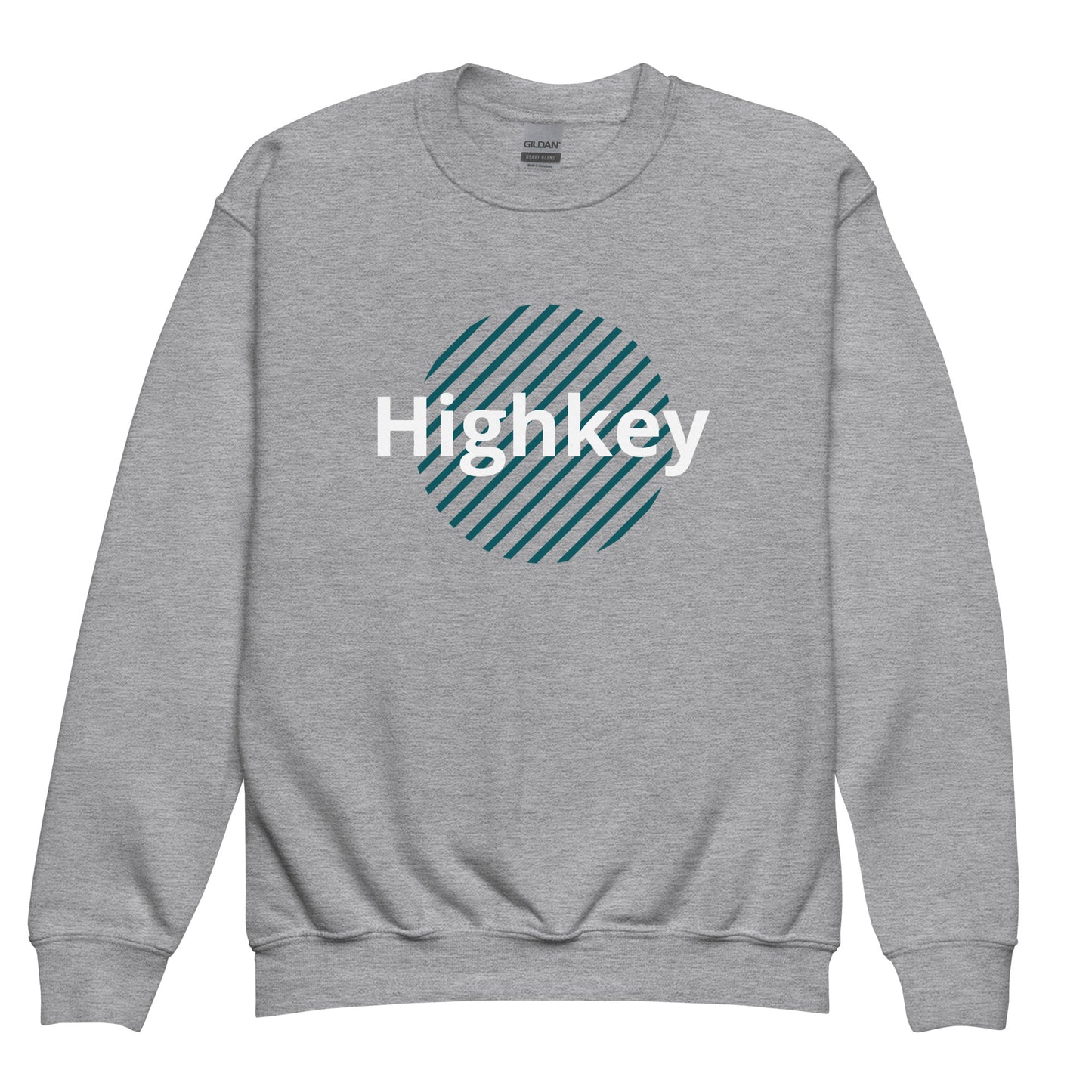 Youth crewneck sweatshirt - Highkey Zagiz