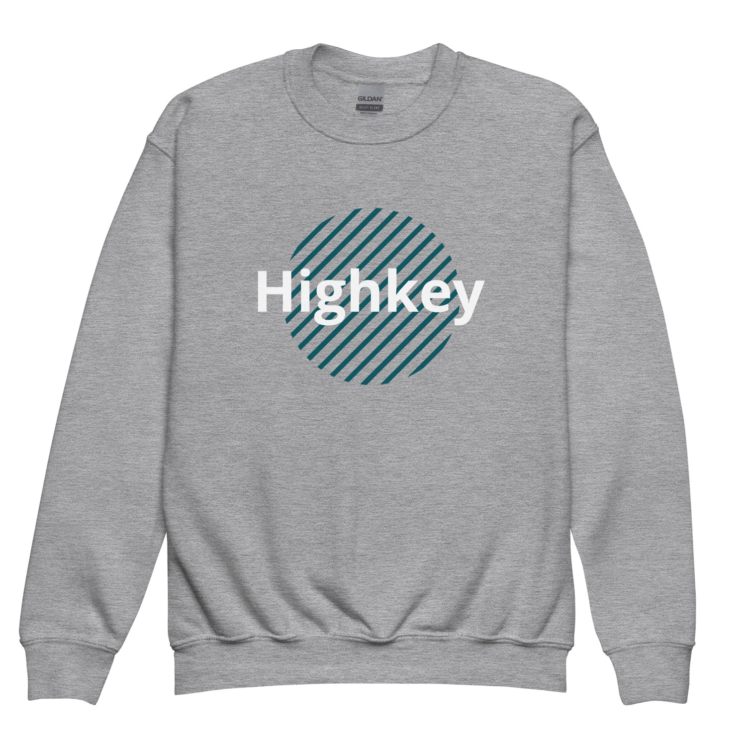 Youth crewneck sweatshirt - Highkey Zagiz
