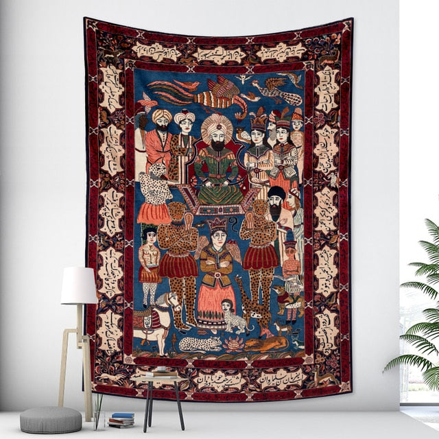 Bohemian Retro pattern home decoration tapestry wall decoration Zagiz
