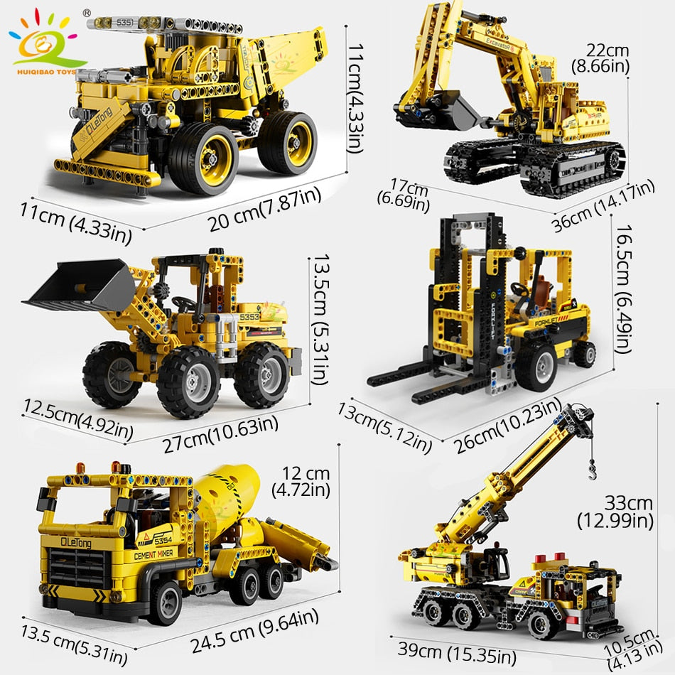 Building Blocks - Construction Vehicles Zagiz