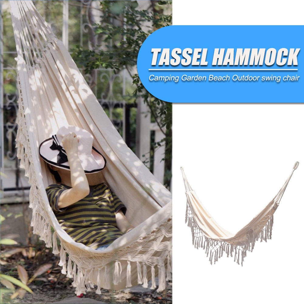Camping Double Hammock Canvas Zagiz