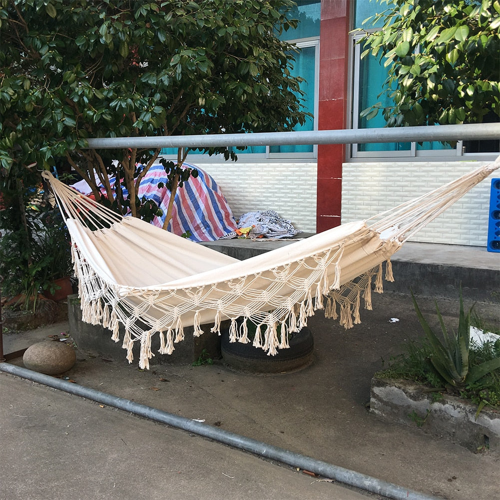 Camping Double Hammock Canvas Zagiz