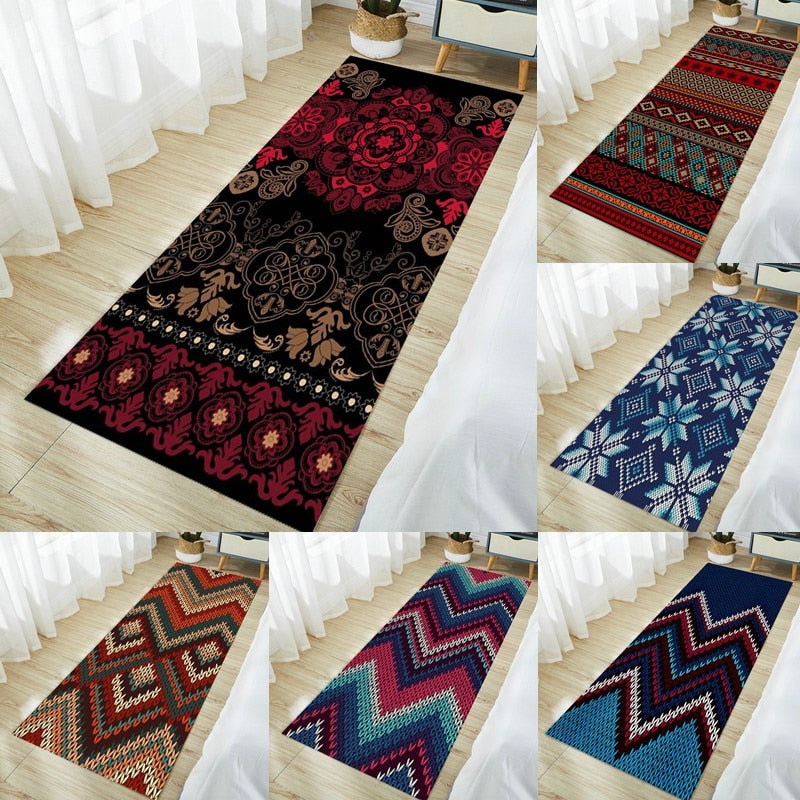 New Ethnic Classic Pattern Non-slip Area Rug Zagiz