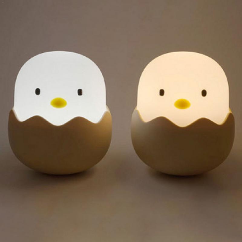 Silicone Chicken Egg Touch Sensor LED Night Light Zagiz