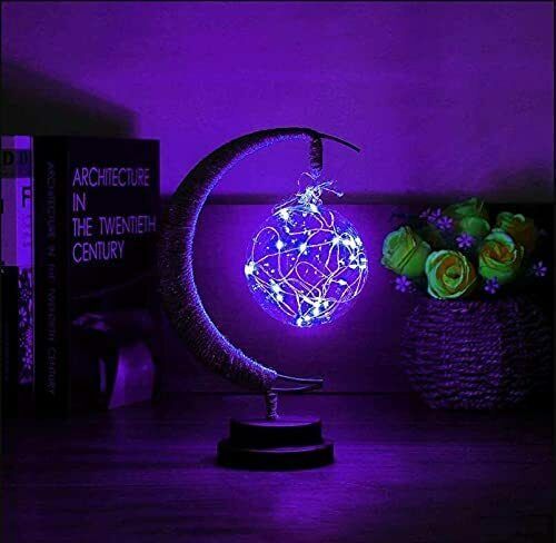 Enchanted Lunar Lamp Hanging Moon LED Night Light Zagiz