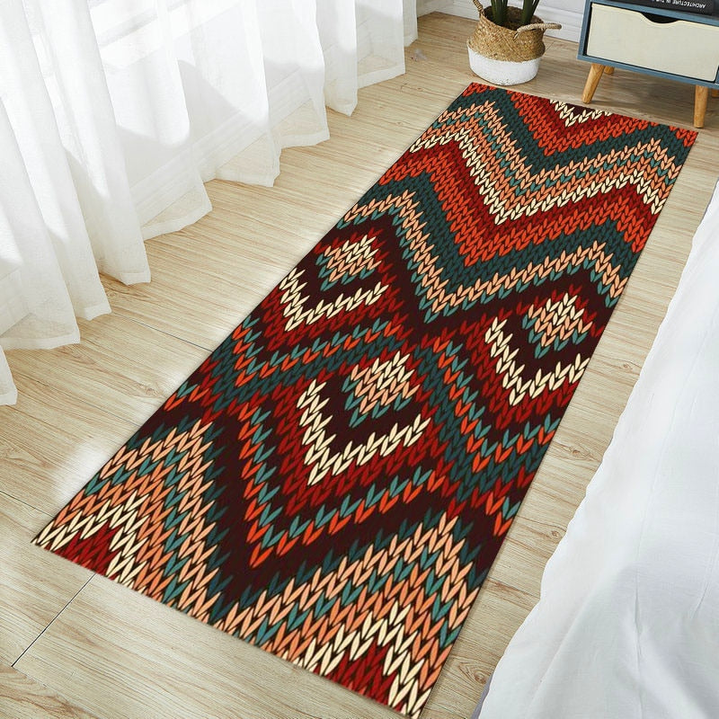 New Ethnic Classic Pattern Non-slip Area Rug Zagiz