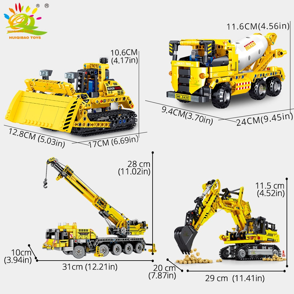 Building Blocks - Construction Vehicles Zagiz