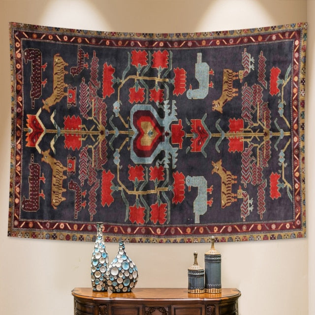 Bohemian Retro pattern home decoration tapestry wall decoration Zagiz