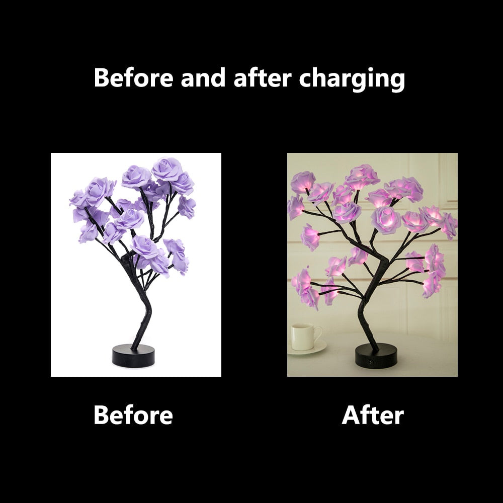 Rose Tree LED Table Lamp Zagiz