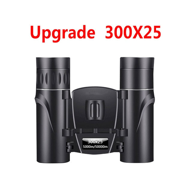 300x25 Powerful Binoculars Long Range Telescope HD Zoom Portable Folding Low Light Night Vision Monocular 4K Zagiz