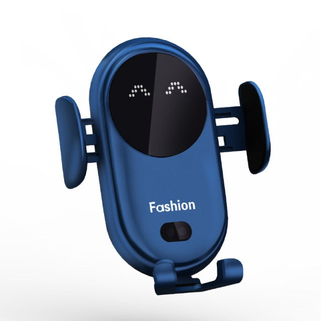 Wireless Charger Car Phone Holder with Smart Sensor Fast Charging Stand Mount Zagiz