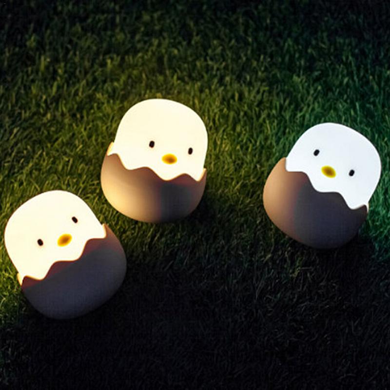 Silicone Chicken Egg Touch Sensor LED Night Light Zagiz