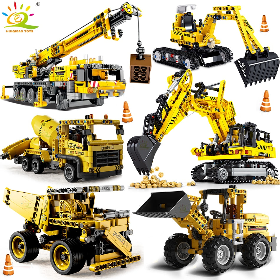 Building Blocks - Construction Vehicles Zagiz