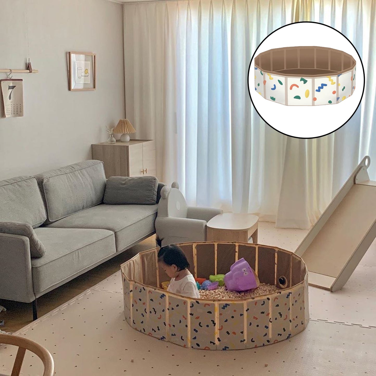 Portable Foldable Children Playpen Zagiz