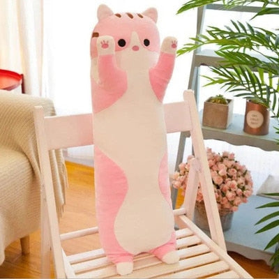 Cute Soft Long Cat Pillow Plush Zagiz