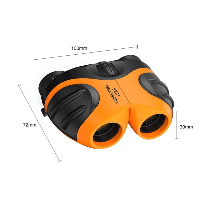 8x21 HD Powerful Kids Binoculars 1000M Long Range Folding Mini Telescope For Outdoor Camping Zagiz